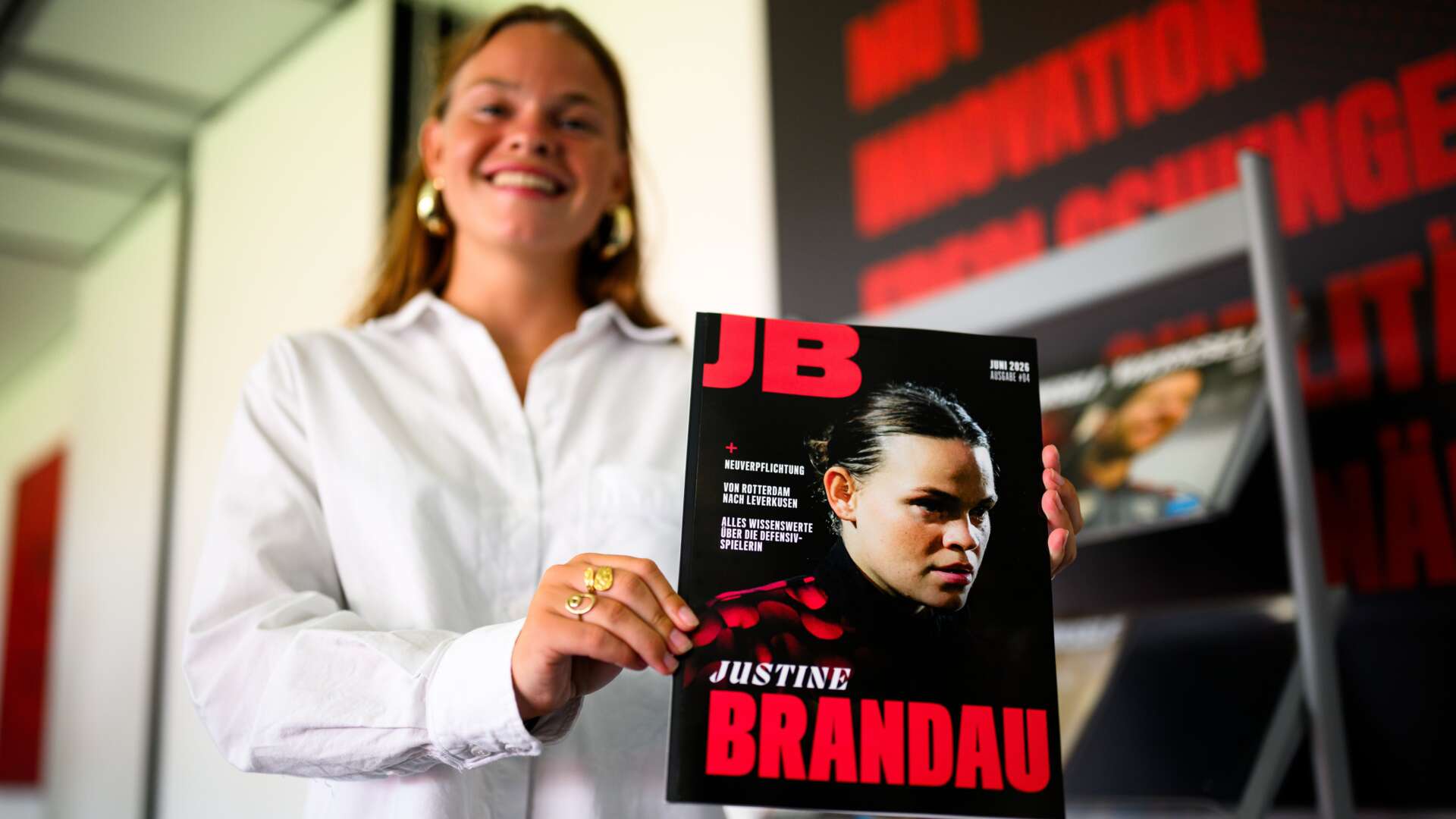 Magazin-Cover von Justine Brandau