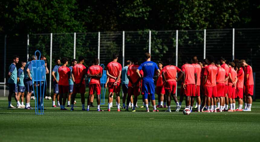 Die U19 von Bayer 04