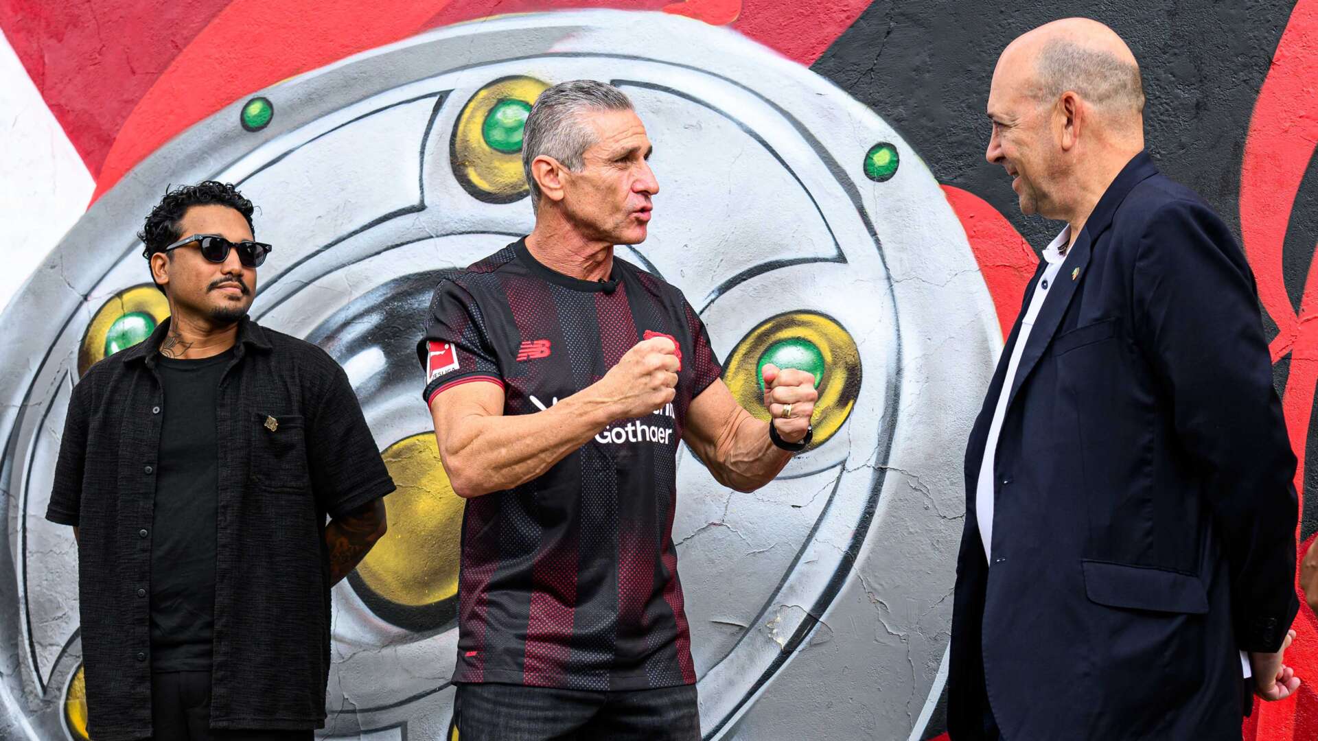 Fernando Carro, Jorginho und Paulo Sergio in Rio de Janeiro