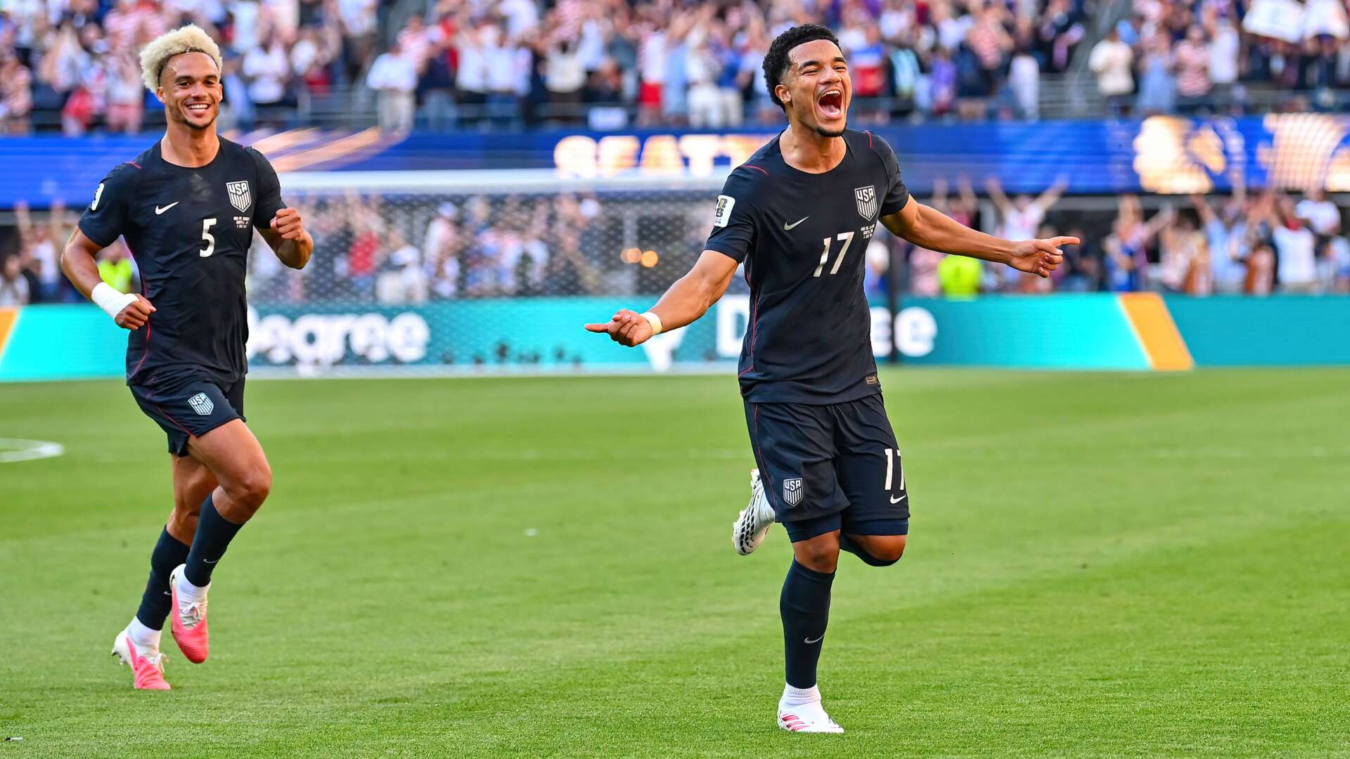 Malik Tillman für die USA im Achtelfinale gegen Belgien