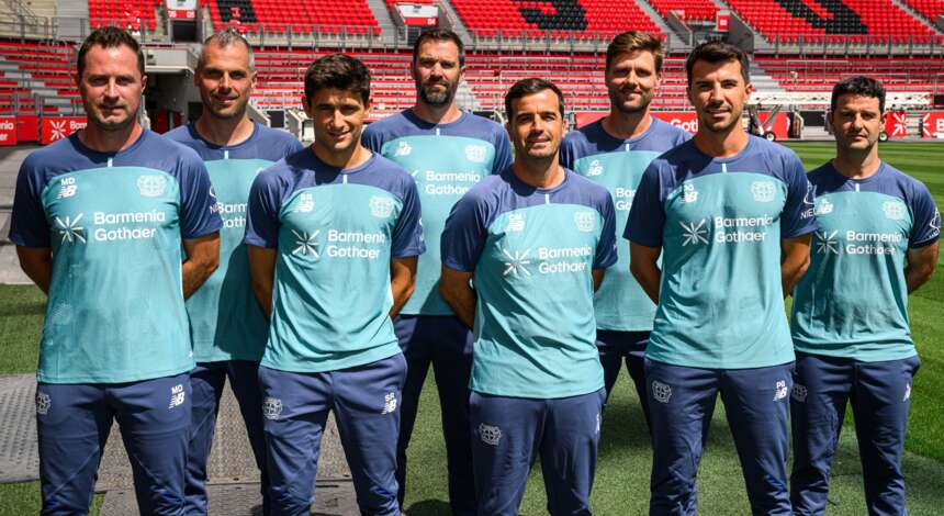 Das Trainerteam um Chefcoach Carles Martínez