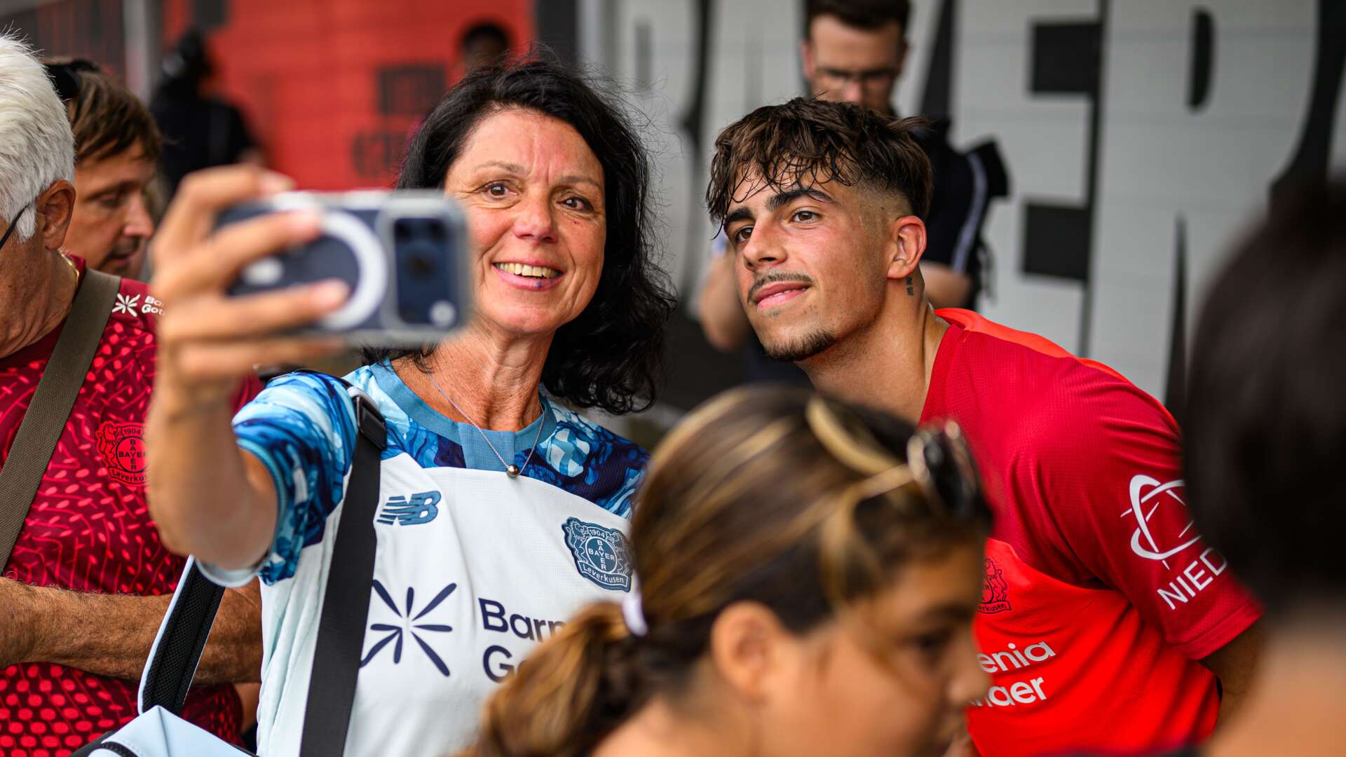 Afonso Moreira mit Fan