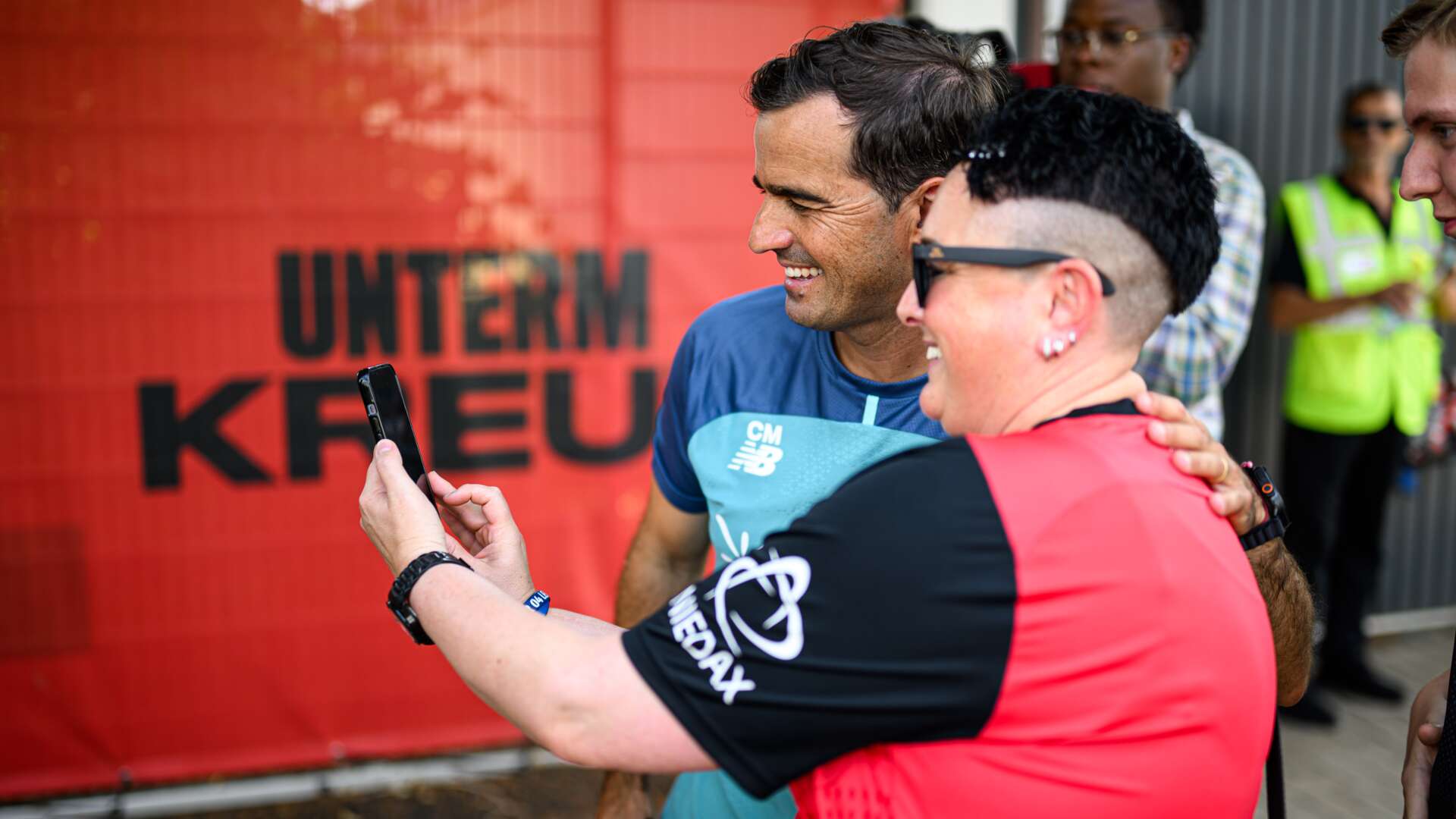 Carles Martínez mit Fan