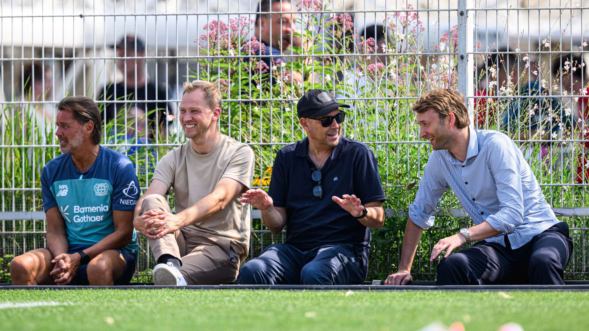 Hans Peter Lehnhoff, Kim Falkenberg, Fernando Carro und Simon Rolfes