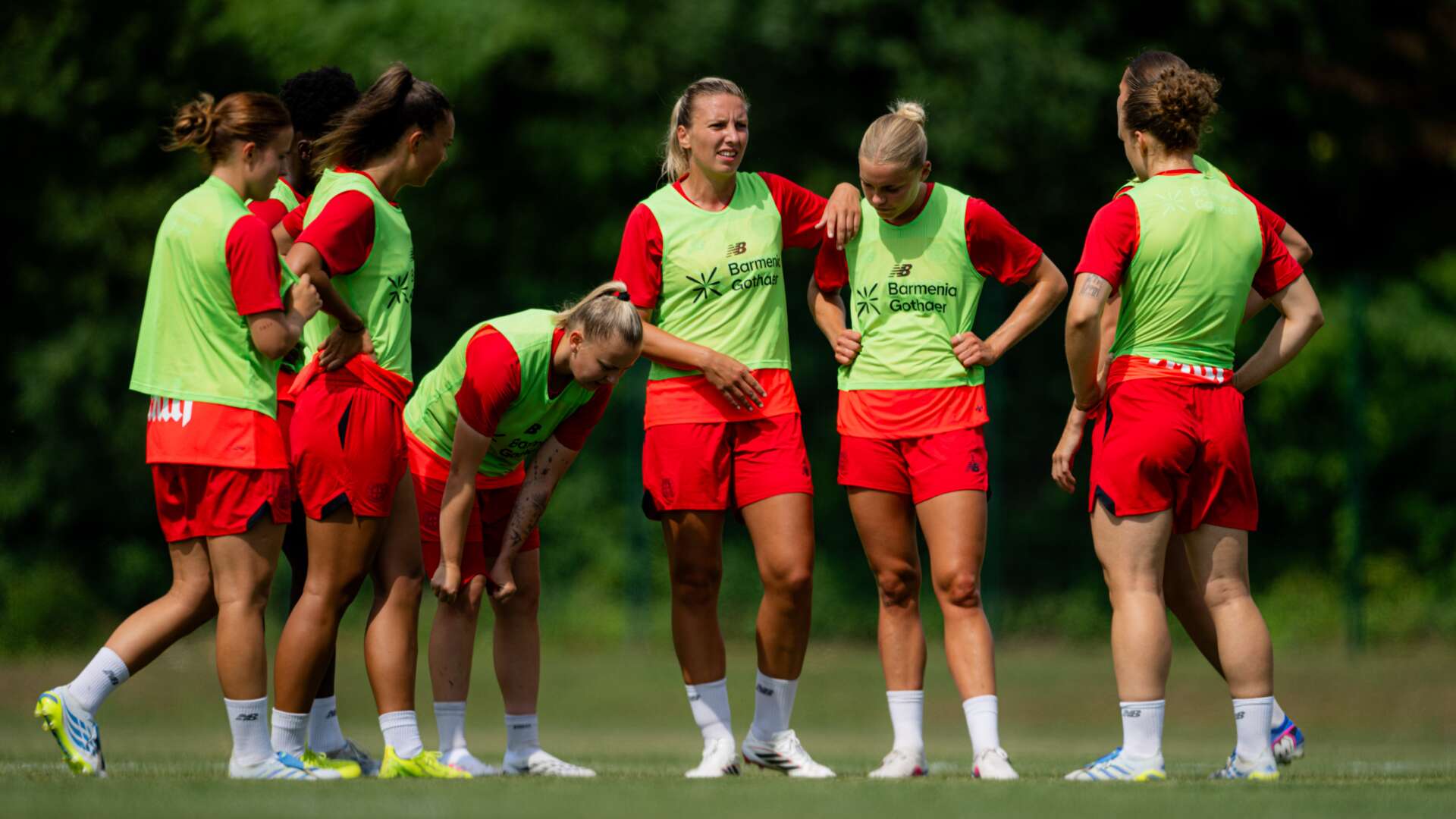 Absprache im Training