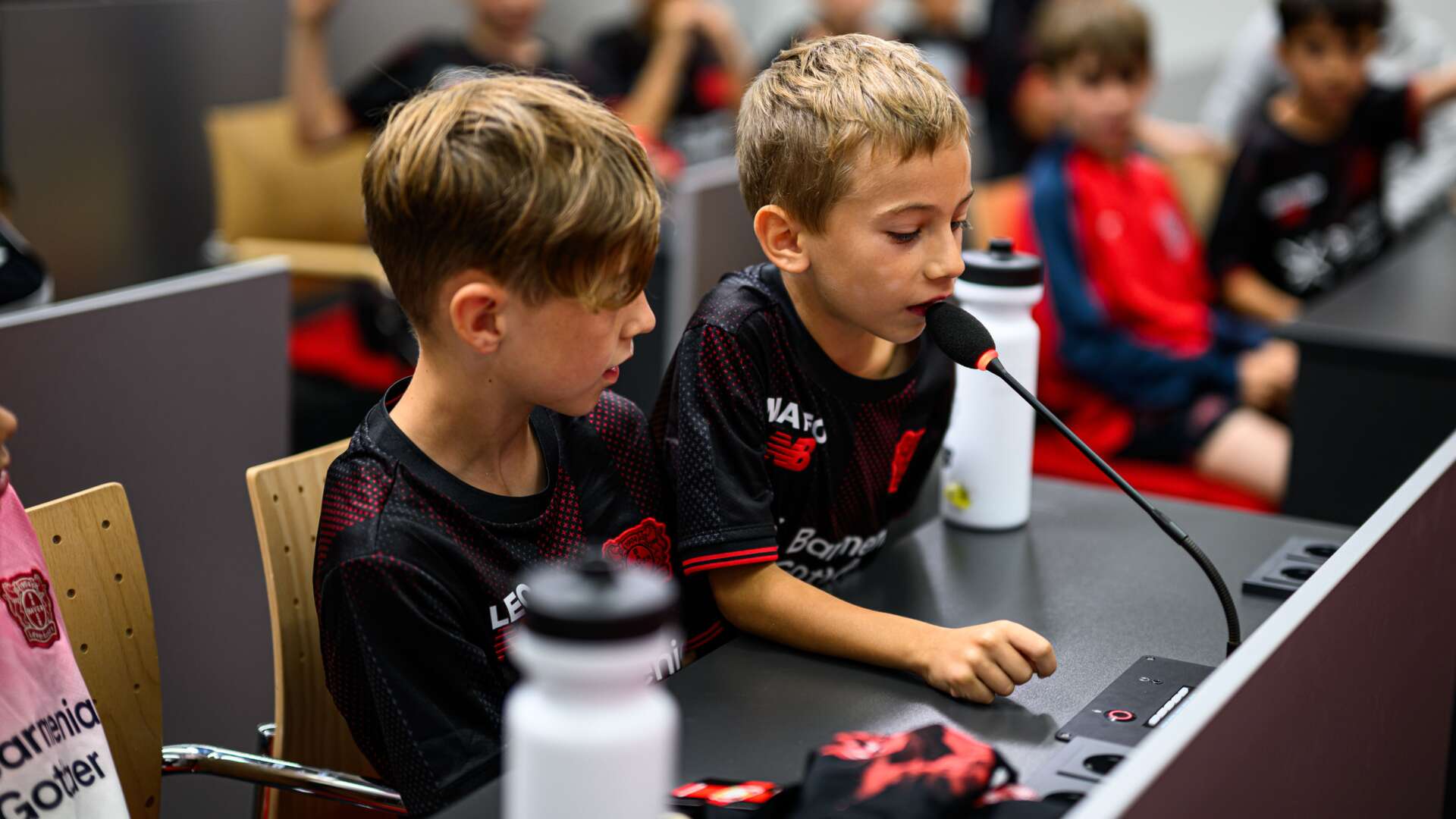 Kinder auf der Kids-PK