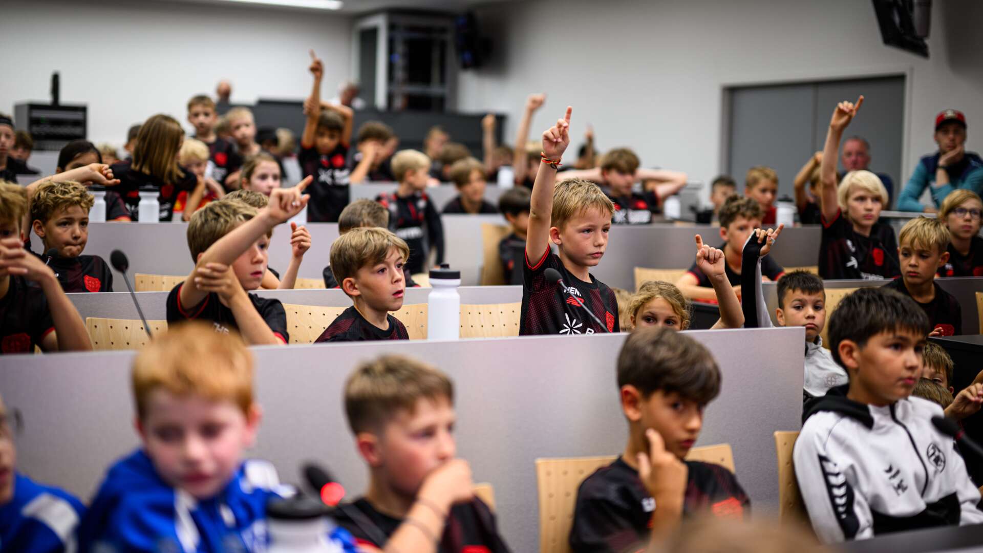 Kids-PK in der BayArena