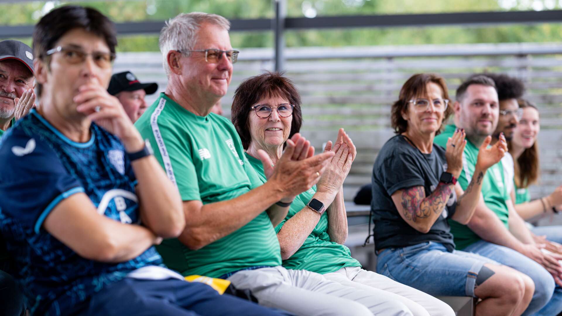 Volunteers beim Kickoff