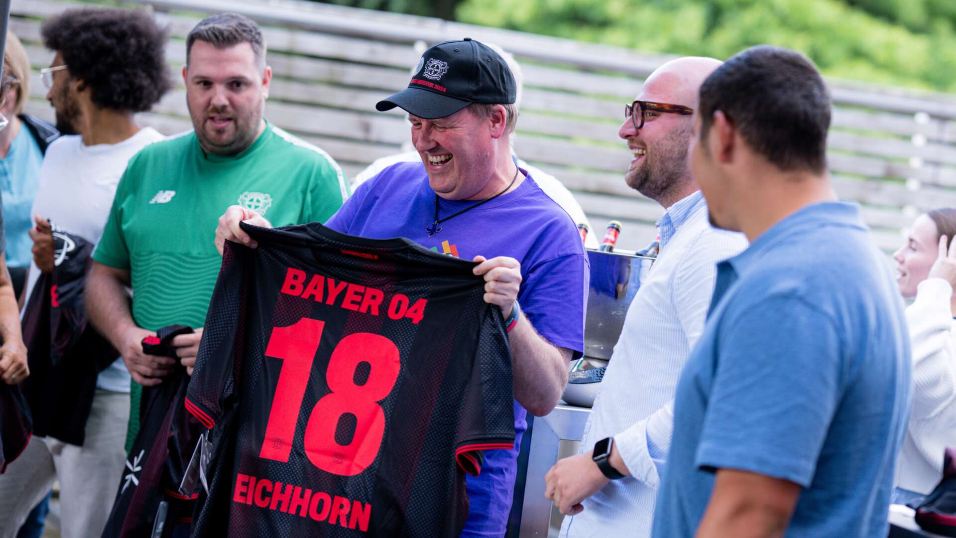 Volunteers beim Kickoff
