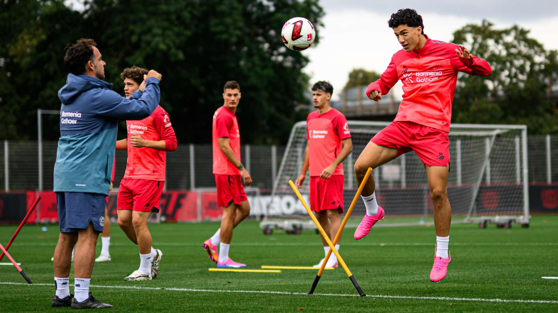 Ibrahim Maza im Training