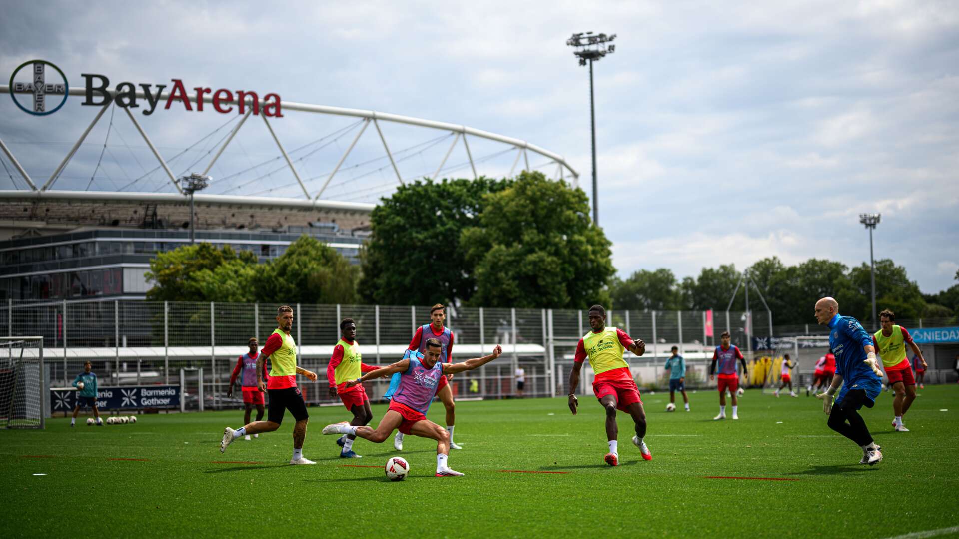 Training am Montagvormittag