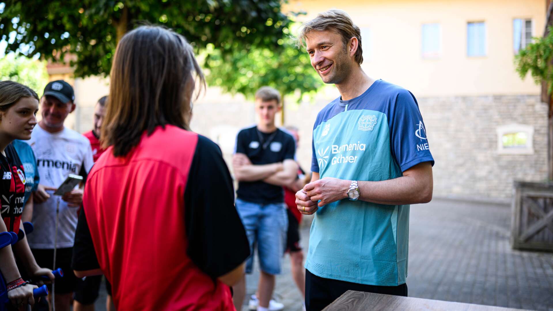 Rolfes mit Fans