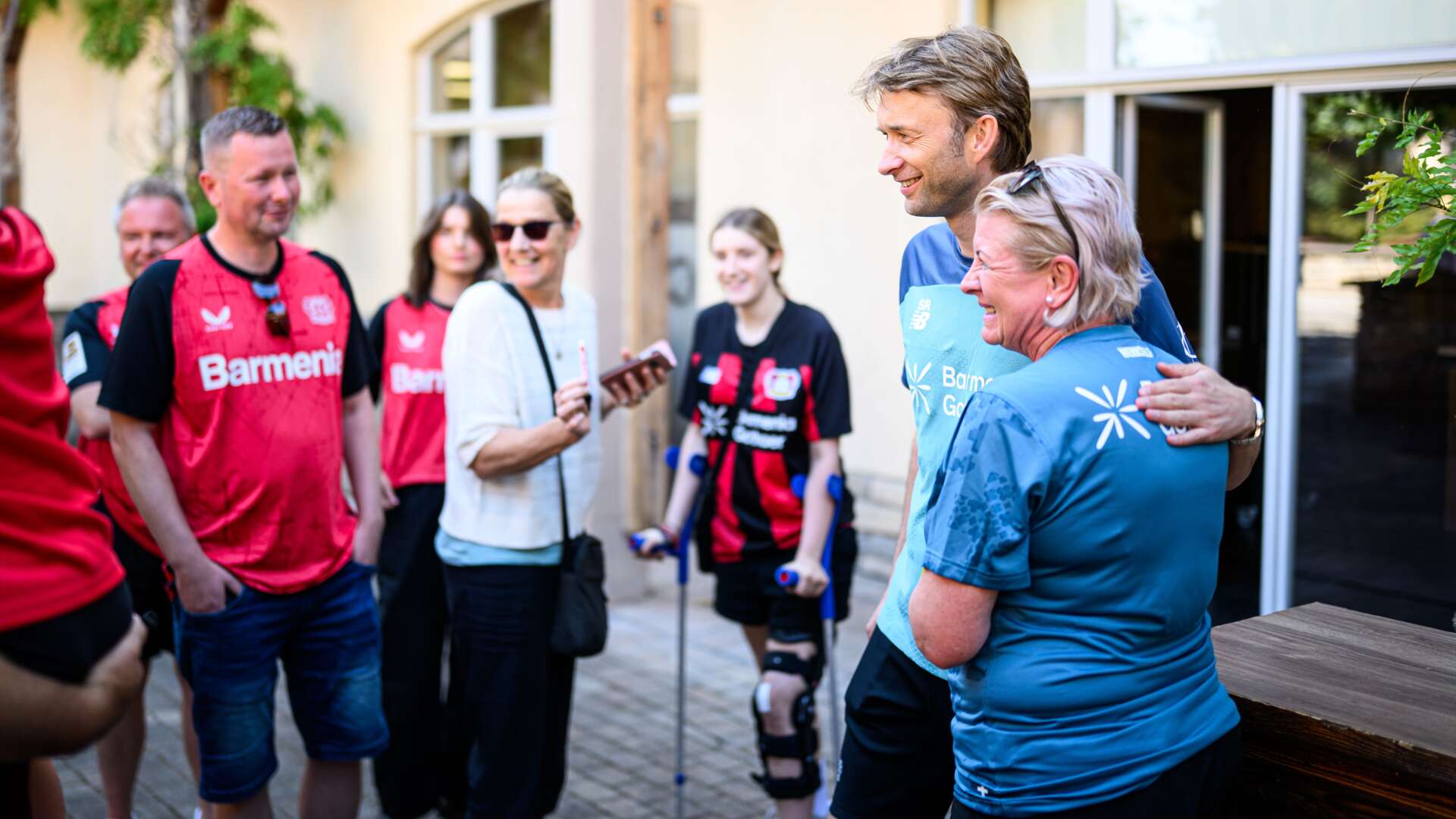 Rolfes mit Fans