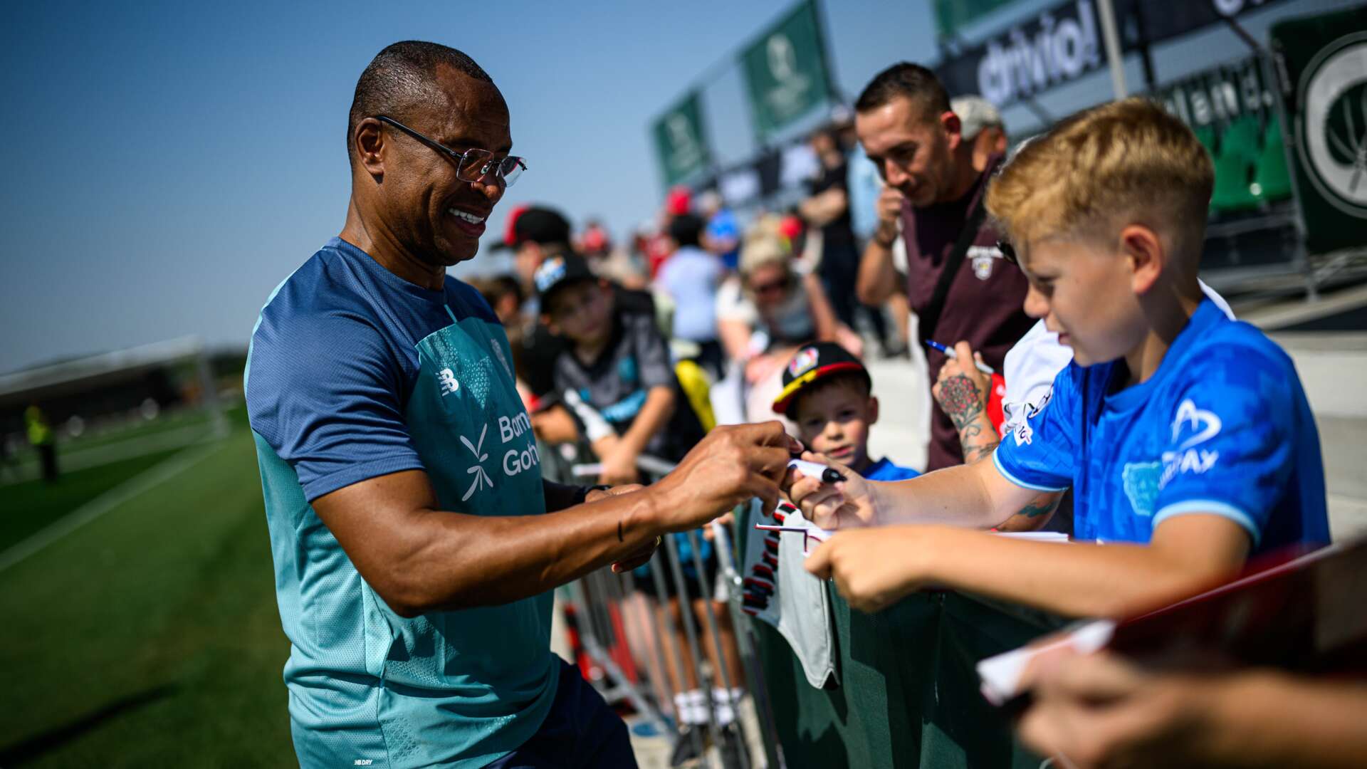 Paulo Sergio mit Fans