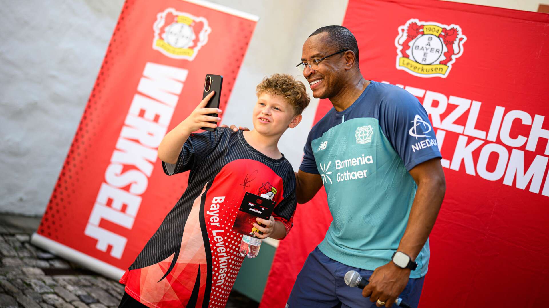 Fan-Treff im Schloss Blankenhain im Trainingslager im Weimarer Land