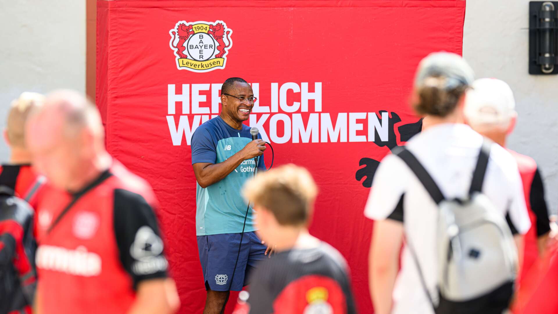 Fan-Treff im Schloss Blankenhain im Trainingslager im Weimarer Land