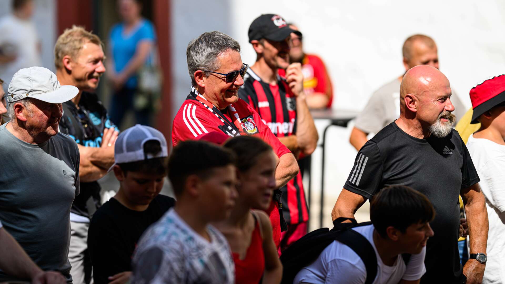 Fan-Treff im Schloss Blankenhain im Trainingslager im Weimarer Land