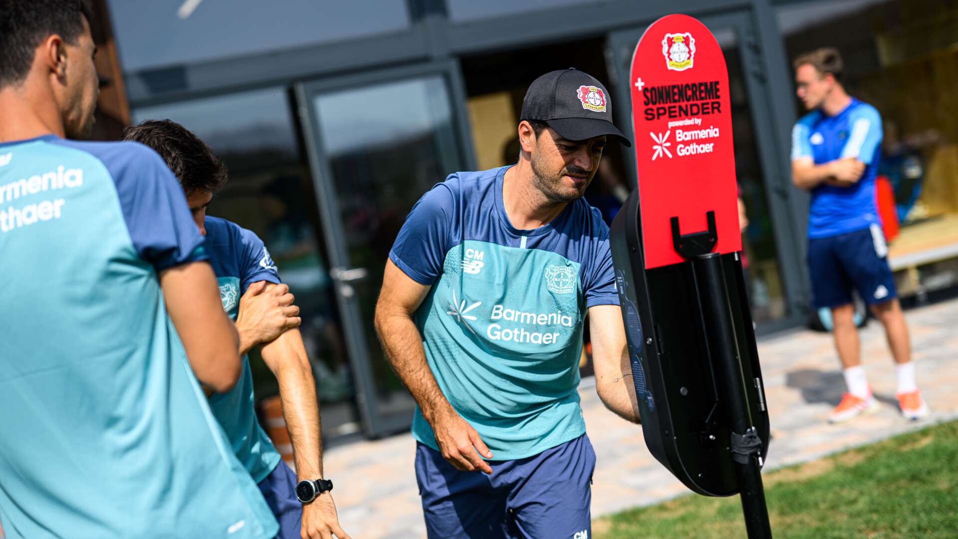 Carles Martínez im Trainingslager im Weimarer Land