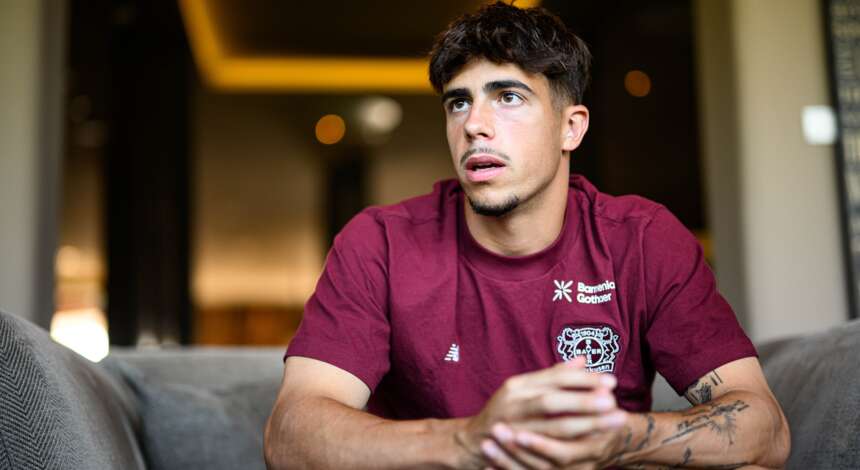 Afonso Moreira im Interview im Trainingslager