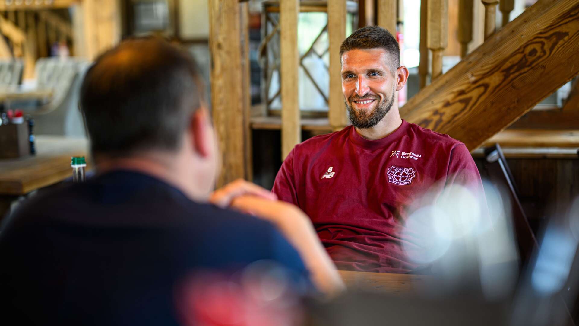 Mark Flekken im Trainingslager im Weimarer Land