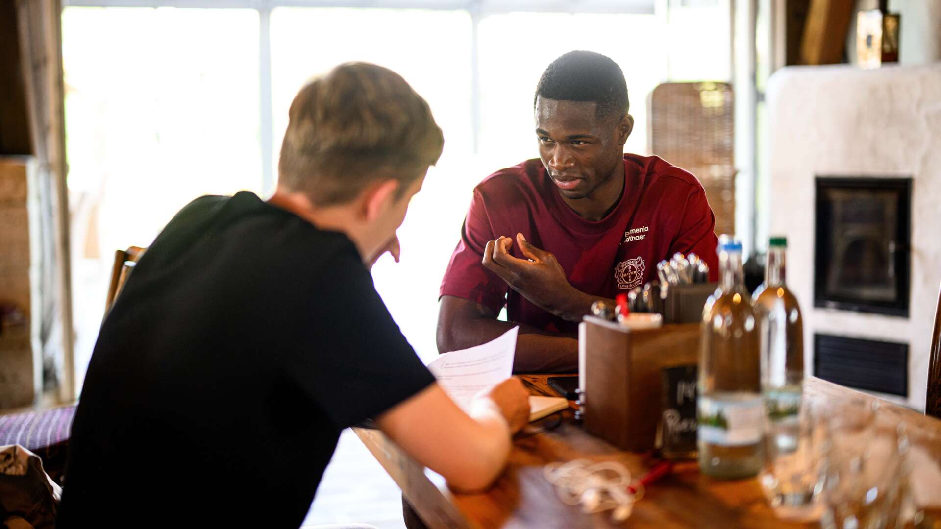 Mark Flekken im Trainingslager im Weimarer Land