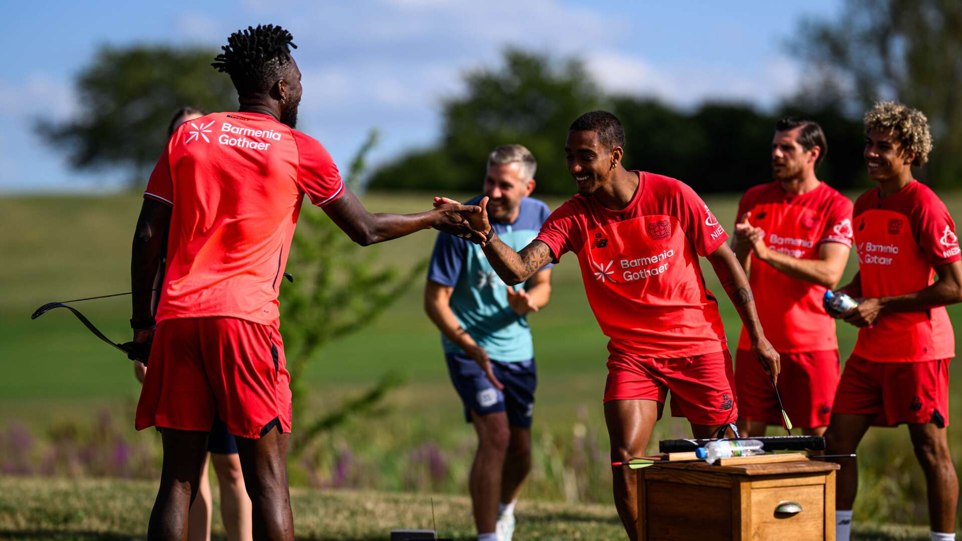 Teamevent im Trainingslager im Weimarer Land