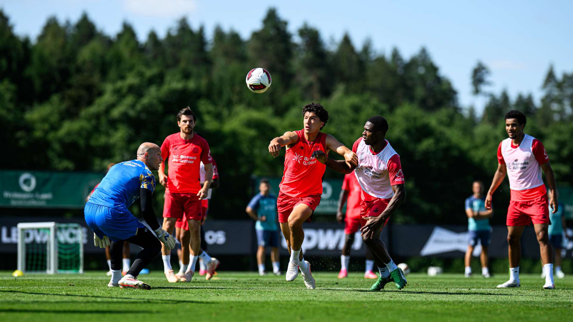 Abschlusstraining im Trainingslager im Weimarer Land