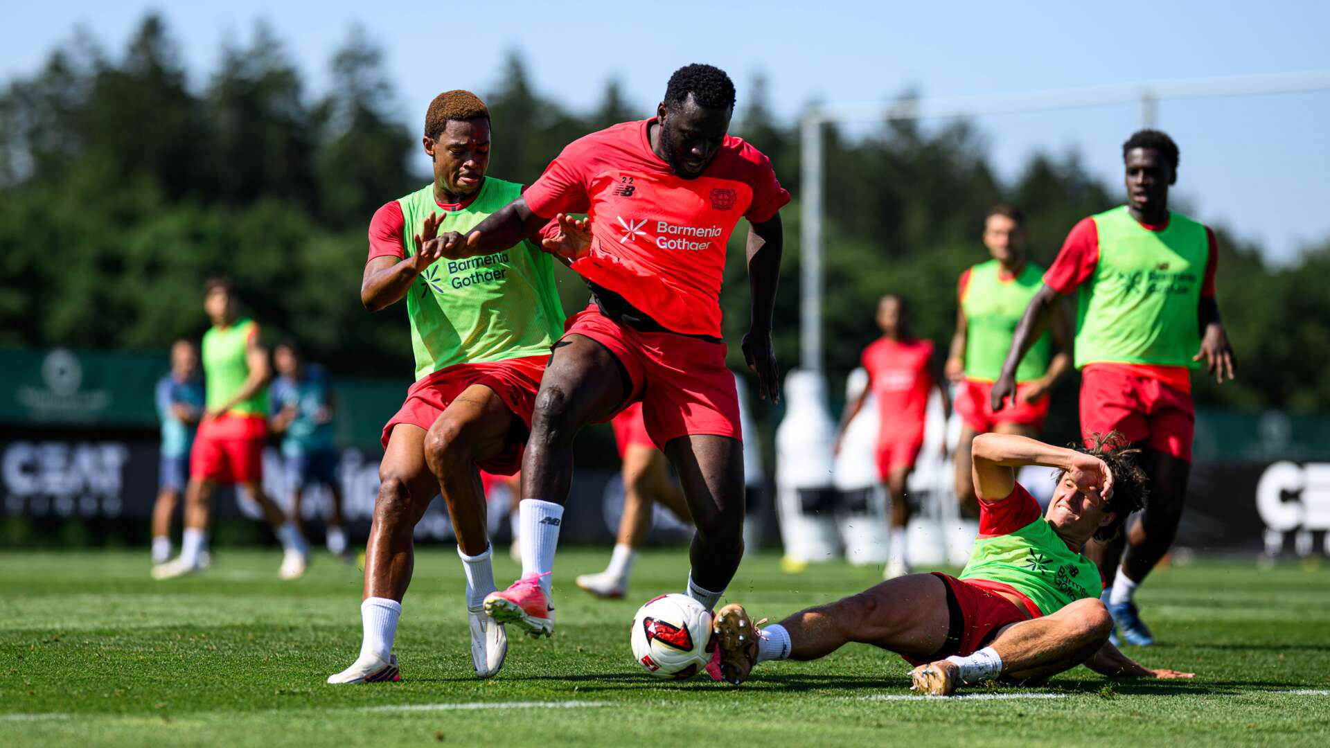 Abschlusstraining im Trainingslager im Weimarer Land