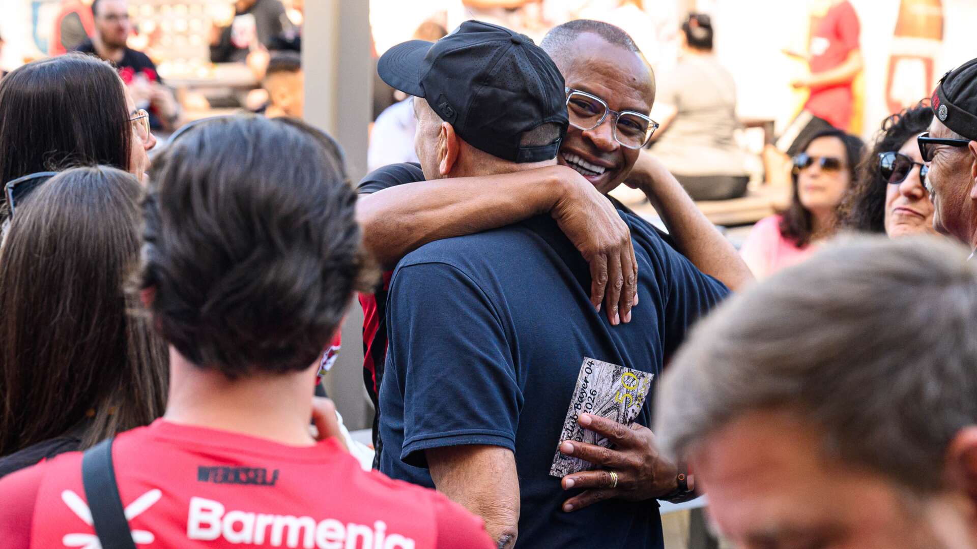 Legendenbrunch mit Paulo Sergio und Fernando Carro im Biergarten