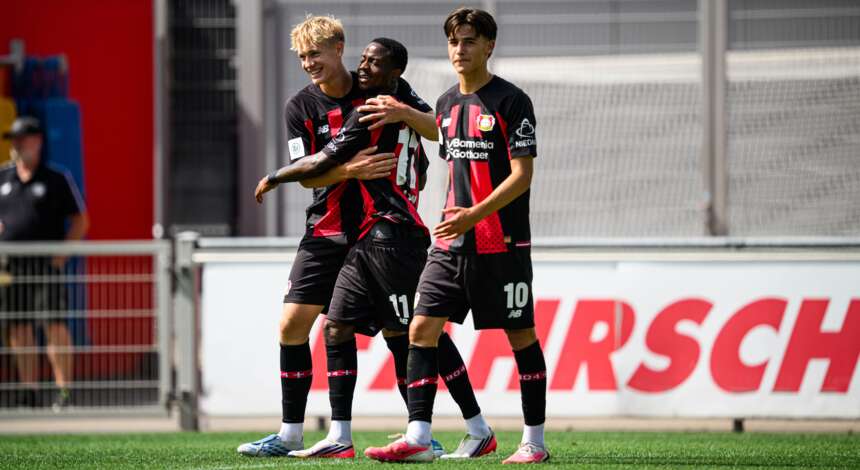 Wieder sechs Tore: Bayers U19 besiegt Jena im Pokal deutlich.
