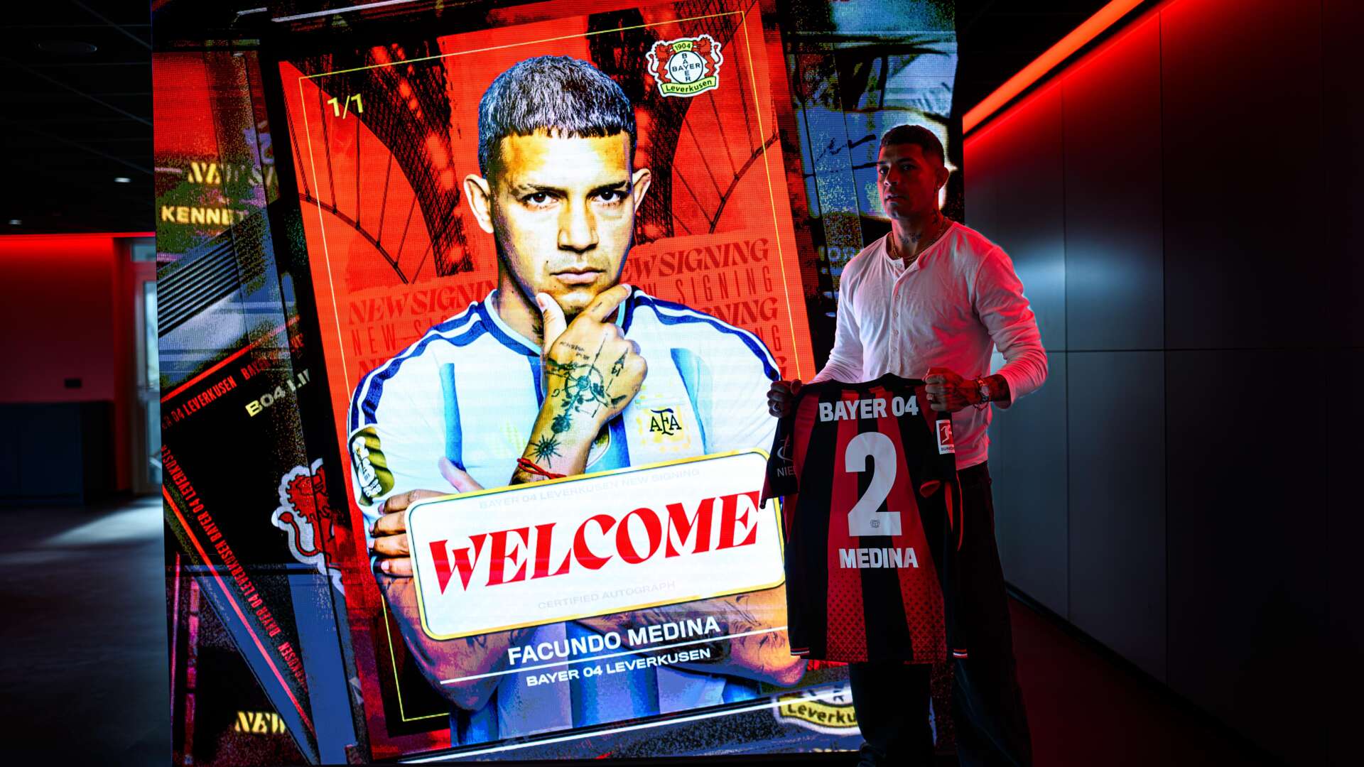 Facundo Medina in der BayArena