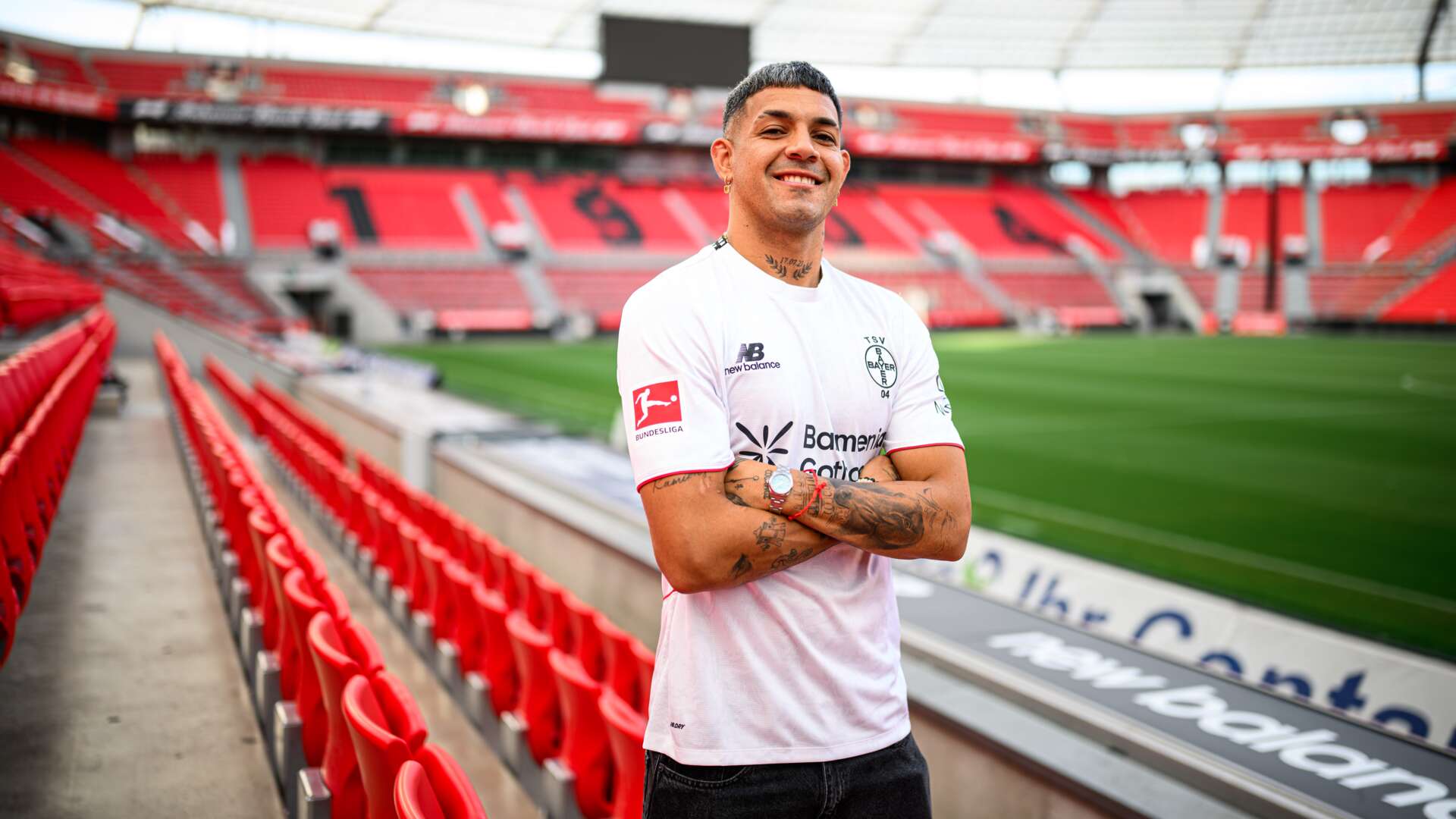 Facundo Medina in der BayArena