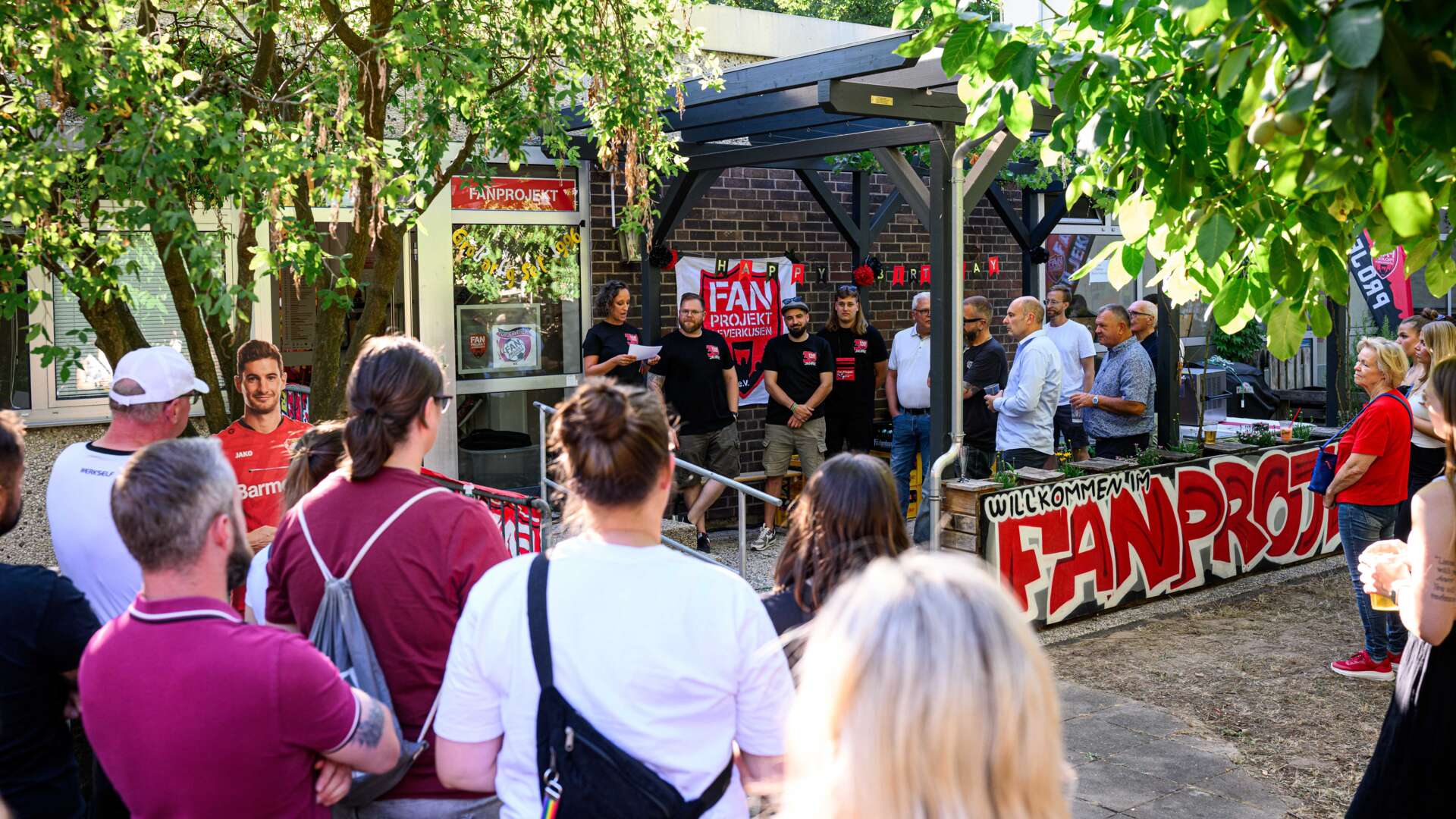 30-jähriges Jubiläum Fanprojekt Leverkusen