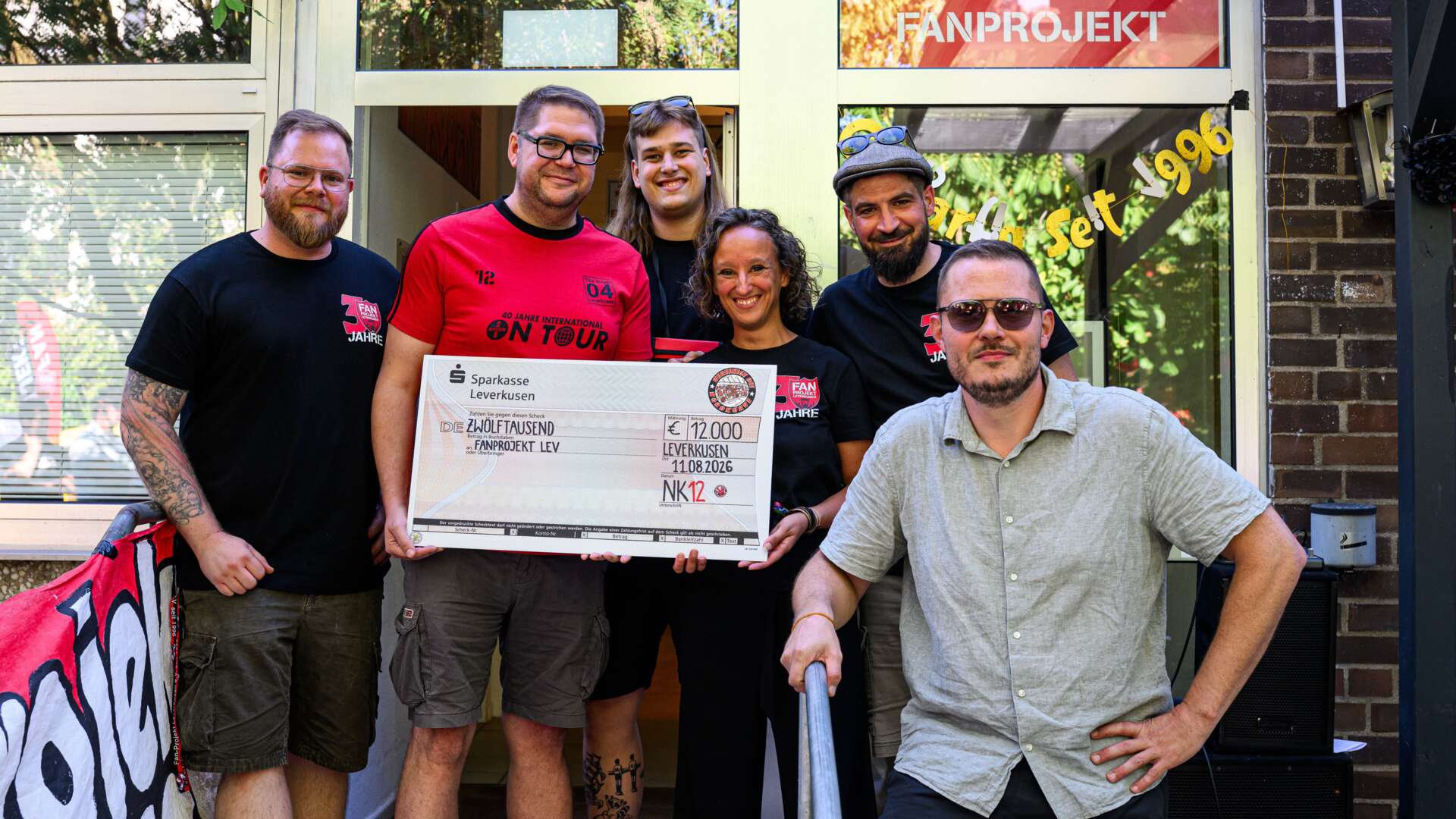 30-jähriges Jubiläum Fanprojekt Leverkusen