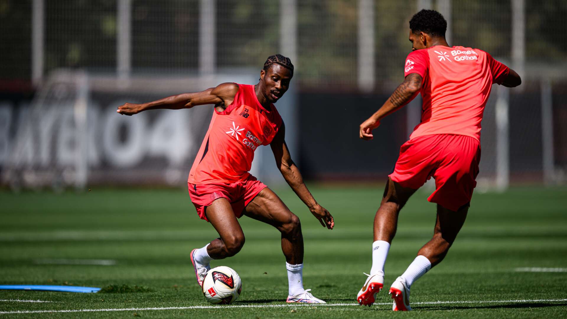 Nathan Tella im Training