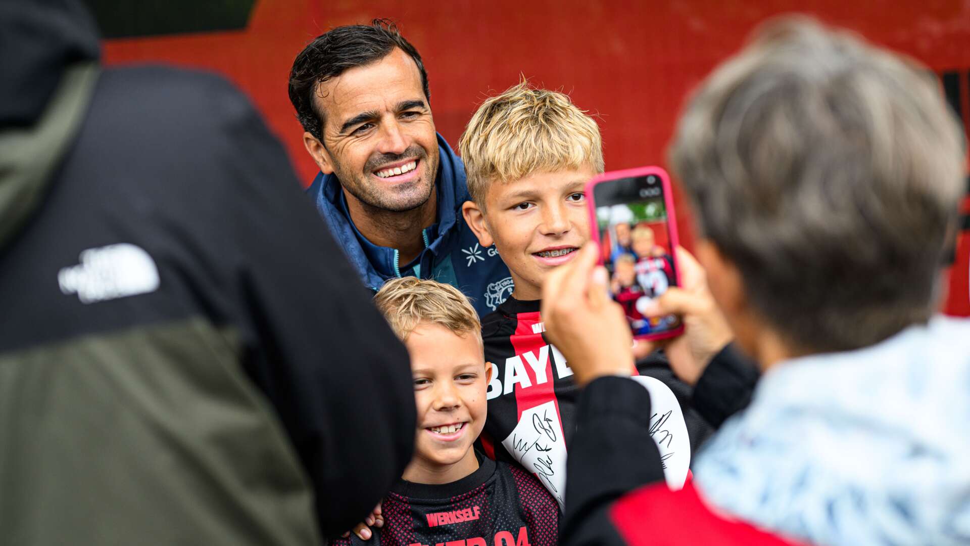 Carles Martínez bei den Fans