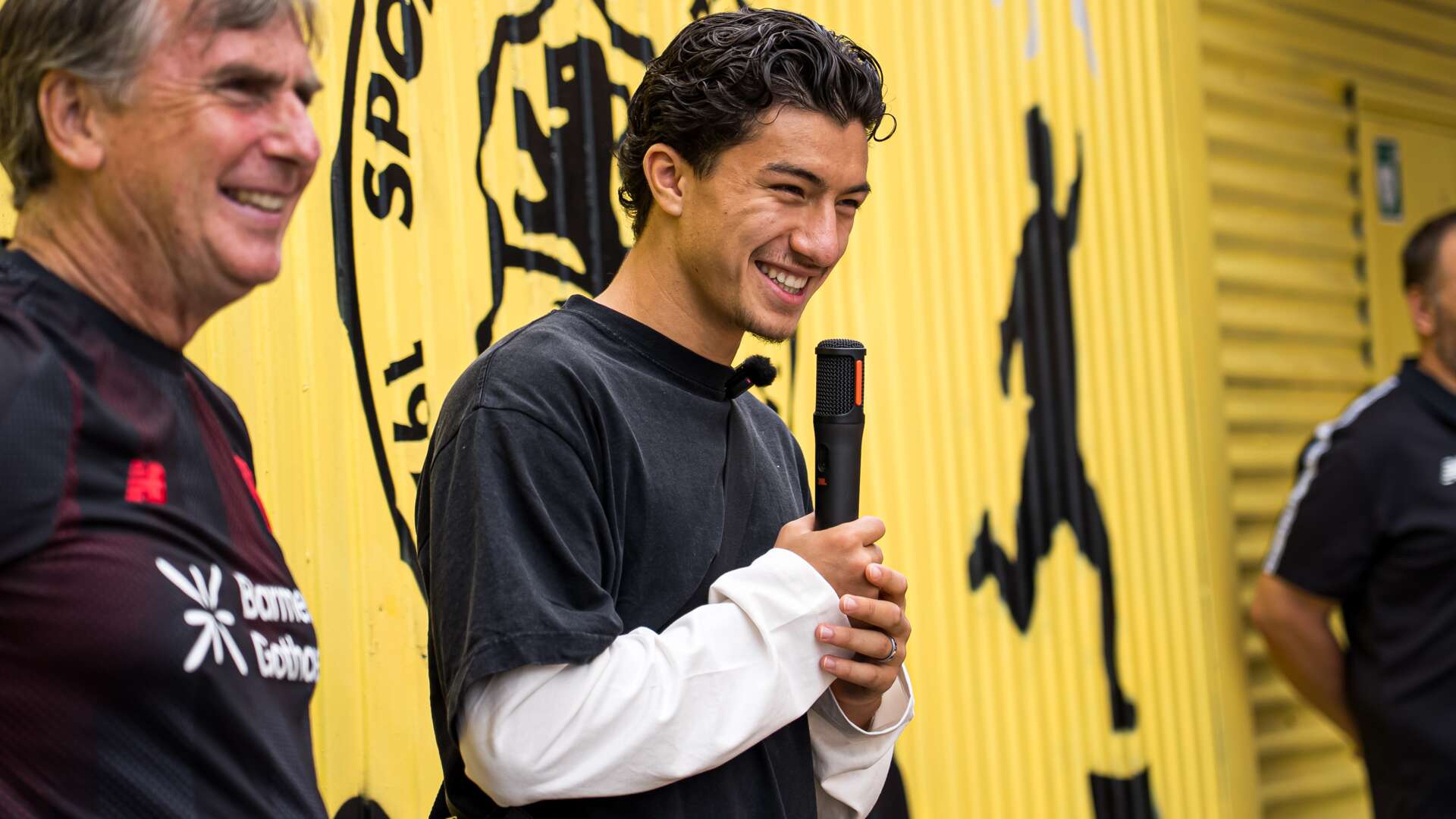 Ibrahim Maza bei der Fußballschule Birkenberg