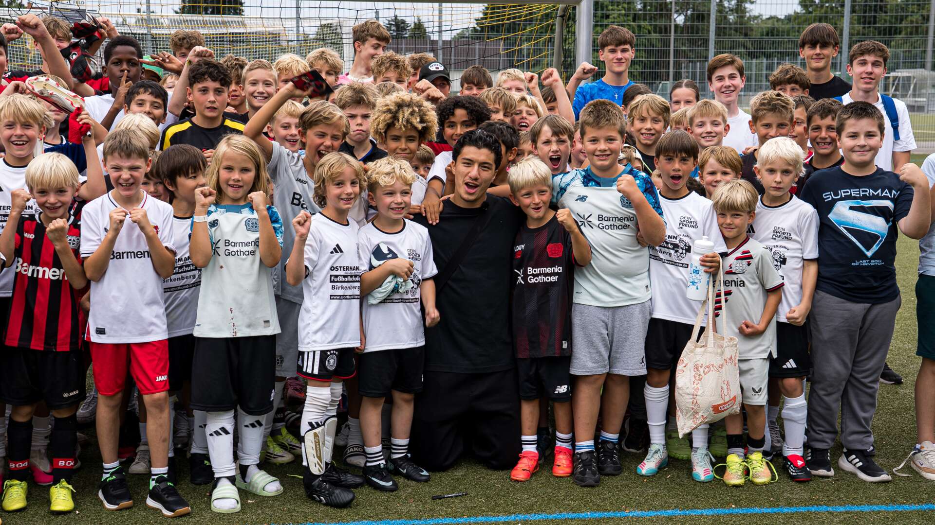 Ibrahim Maza bei der Fußballschule Birkenberg