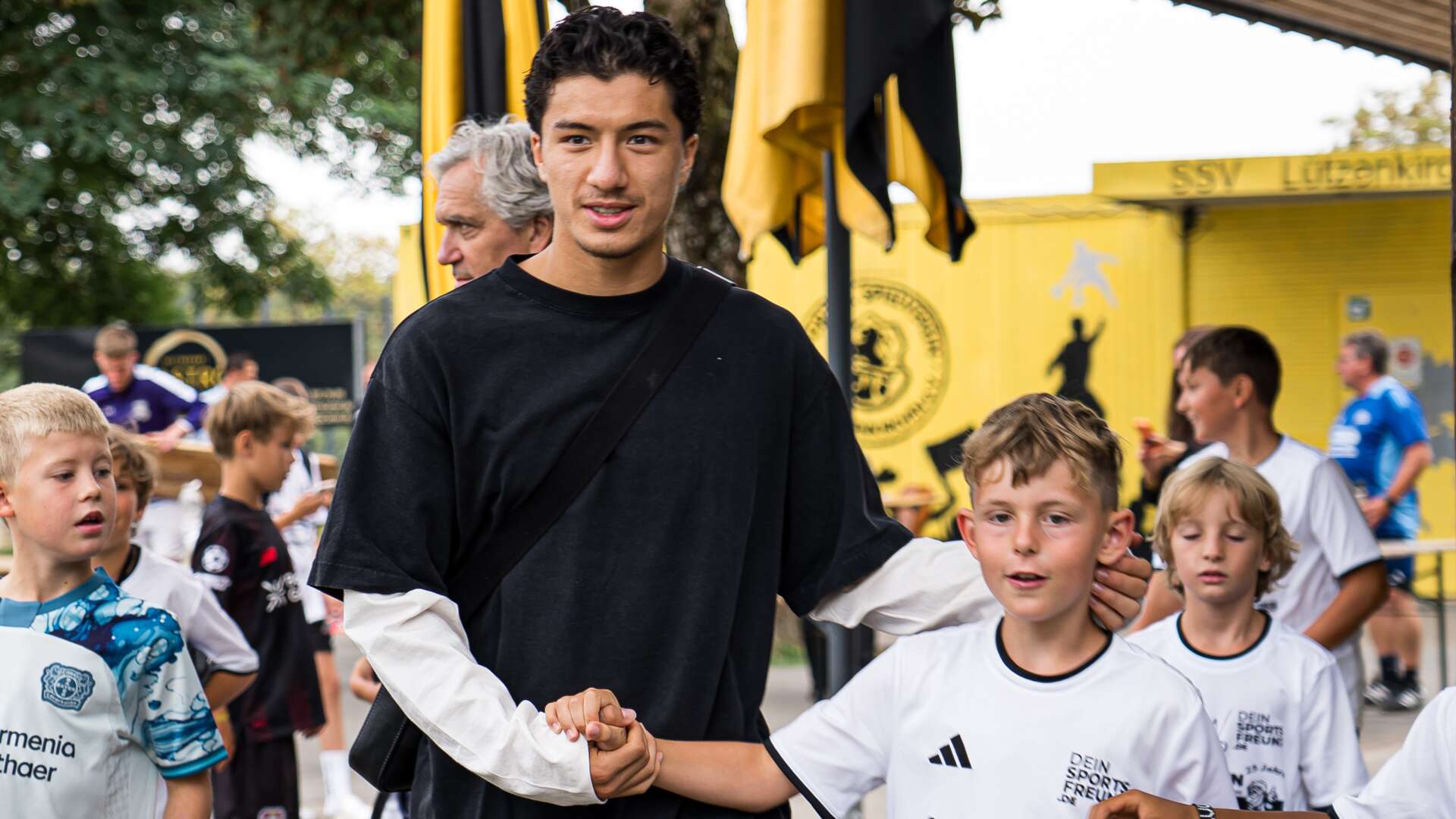 Ibrahim Maza bei der Fußballschule Birkenberg