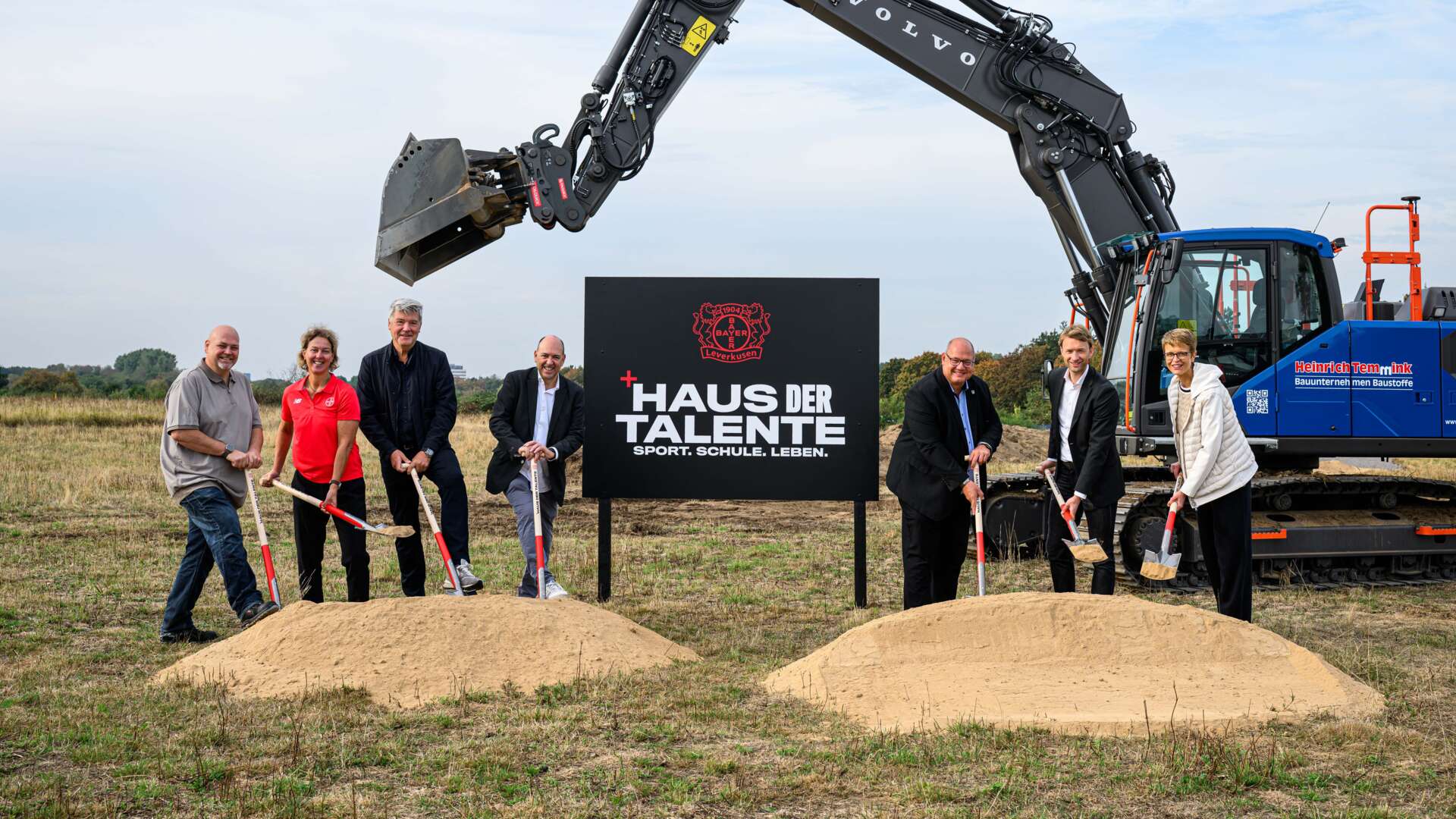 Baubeginn für das Haus der Talente