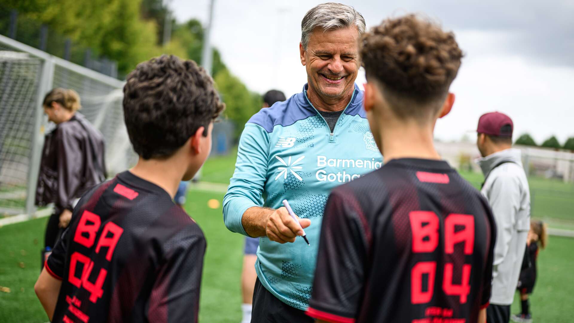 Die Bayer 04 Football Academy São Paulo zu Gast in Leverkusen