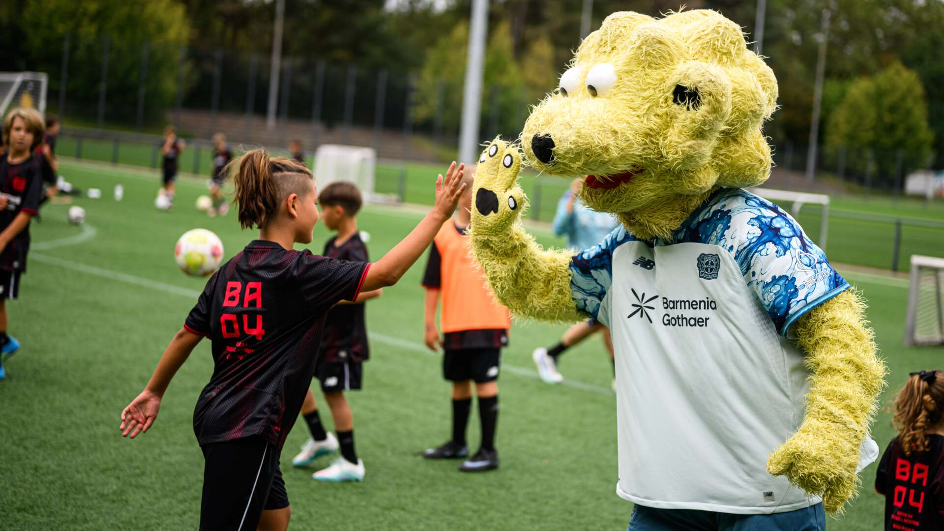 Die Bayer 04 Football Academy São Paulo zu Gast in Leverkusen
