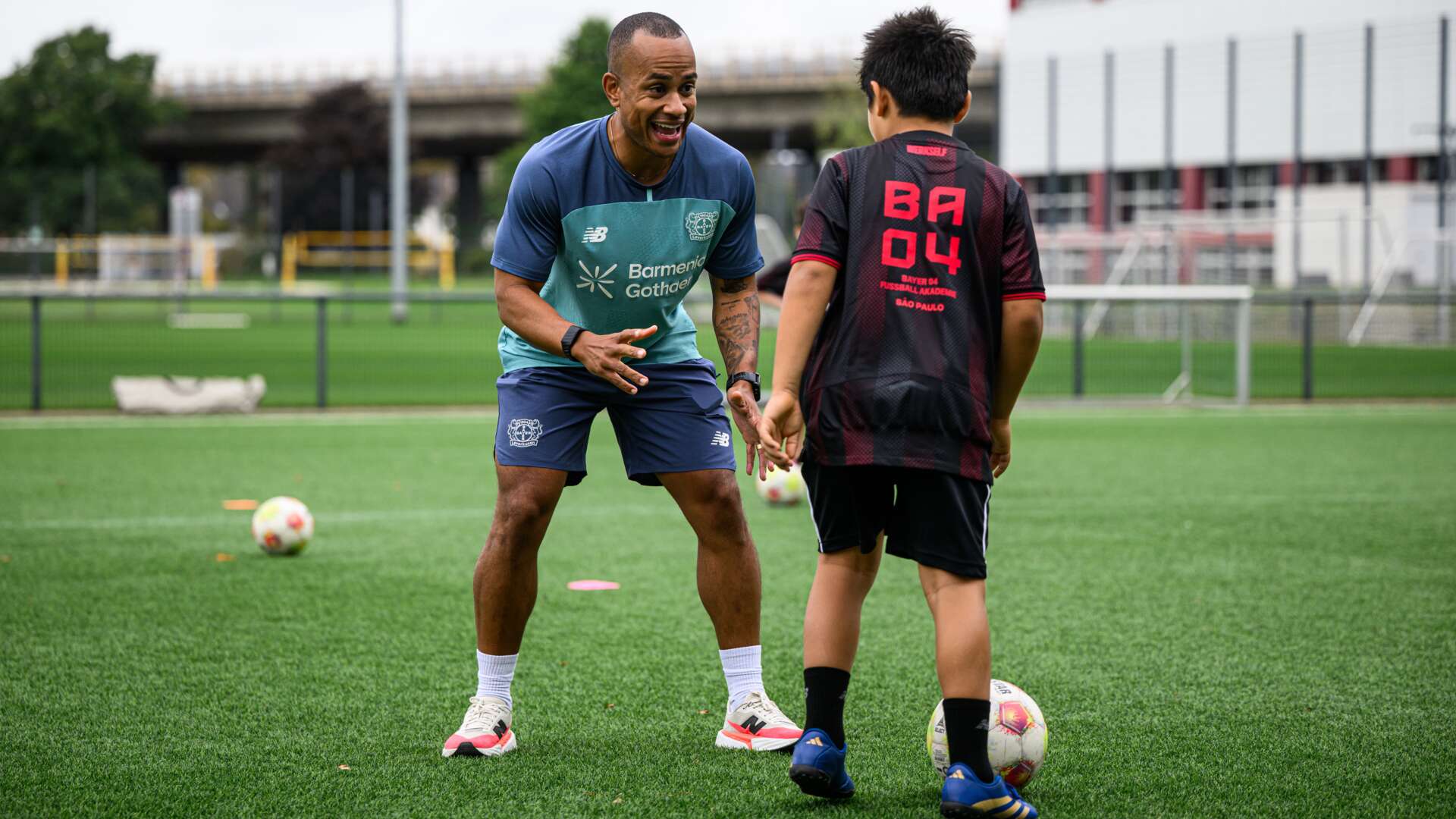 Die Bayer 04 Football Academy São Paulo zu Gast in Leverkusen