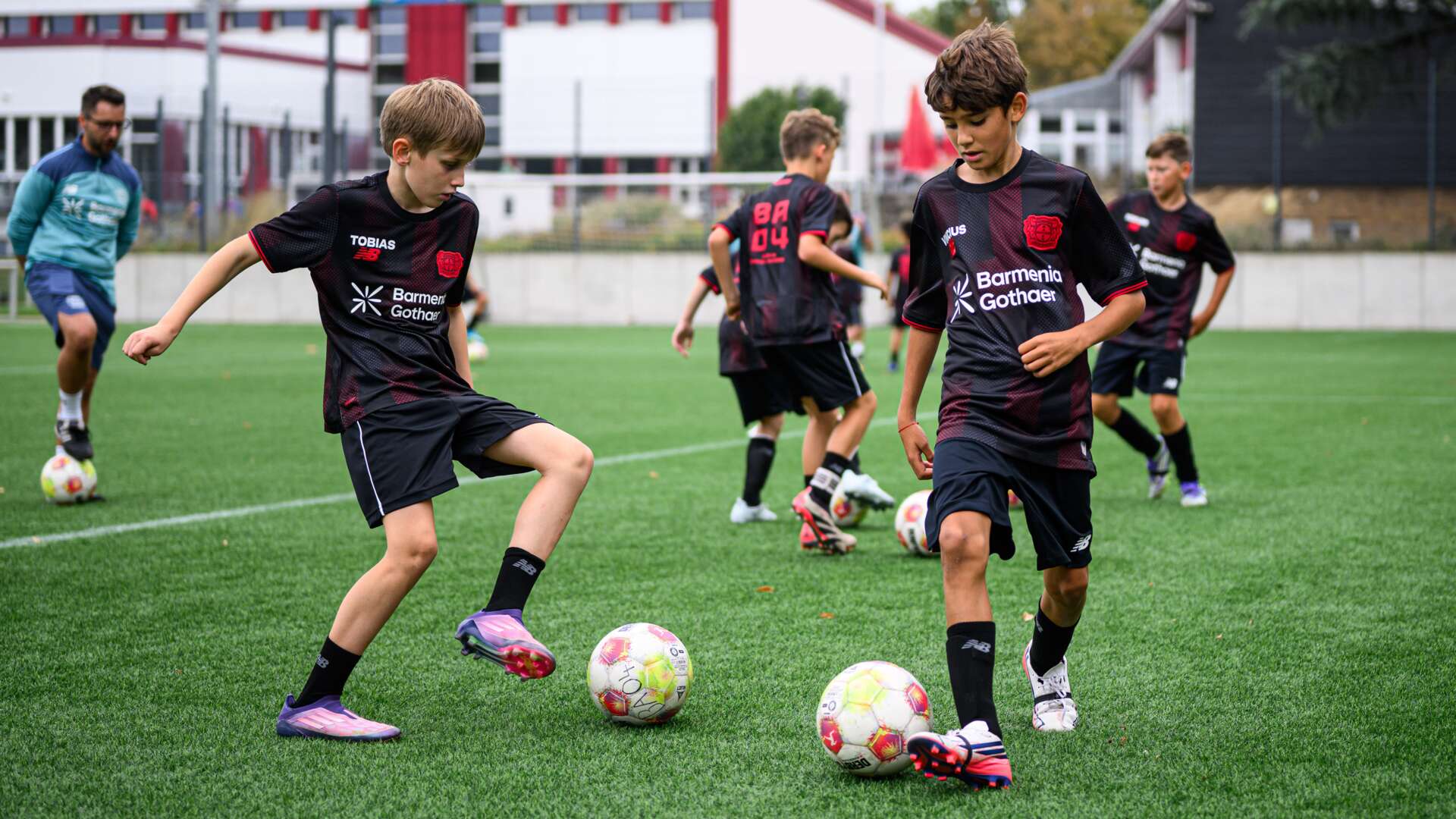 Die Bayer 04 Football Academy São Paulo zu Gast in Leverkusen