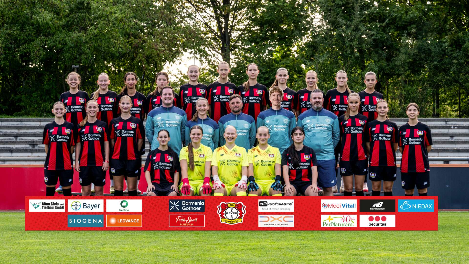 Team photo U16 Female