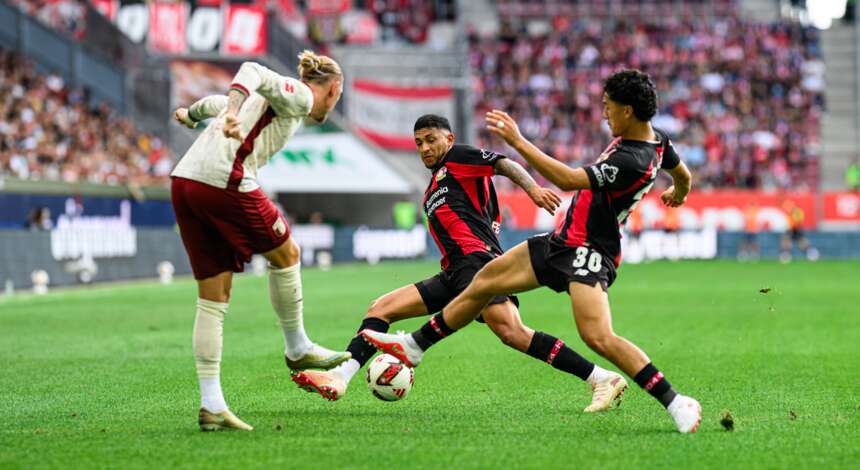 Ezequiel Fernández und Ibrahim Maza gehen beherzt rein