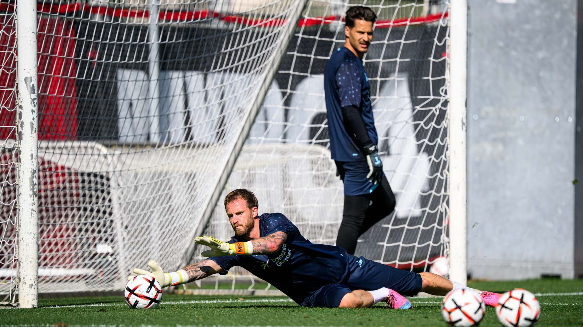 Mark Flekken im Abschlusstraining vor #B04NKC
