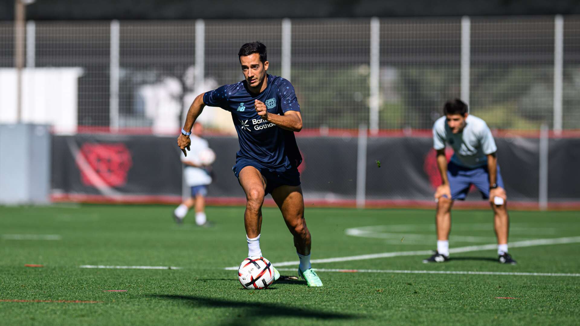 Lucas Vázquez im Abschlusstraining vor #B04NKC