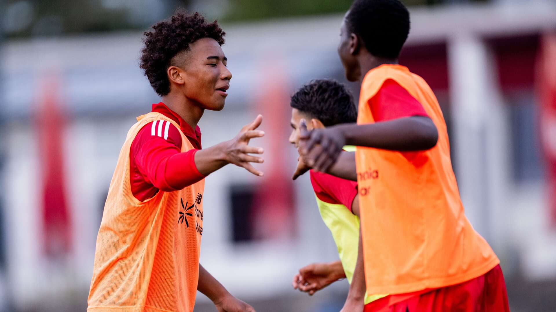 Gemeinsames Training der U17 mit dem japanischen U17-Auswahlteam
