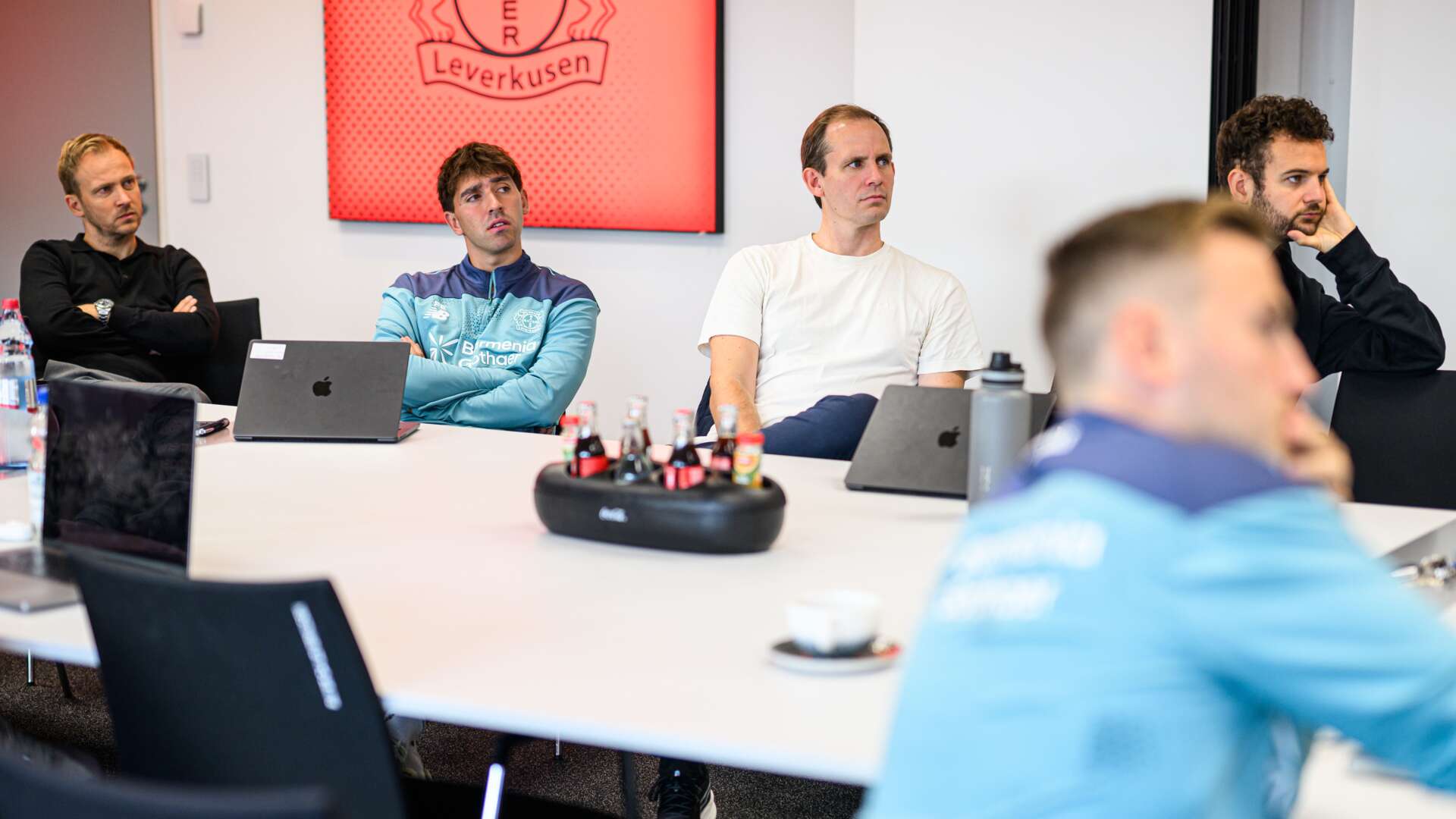 Kim Falkenberg mit Analysten bei den Expert Days Analyse